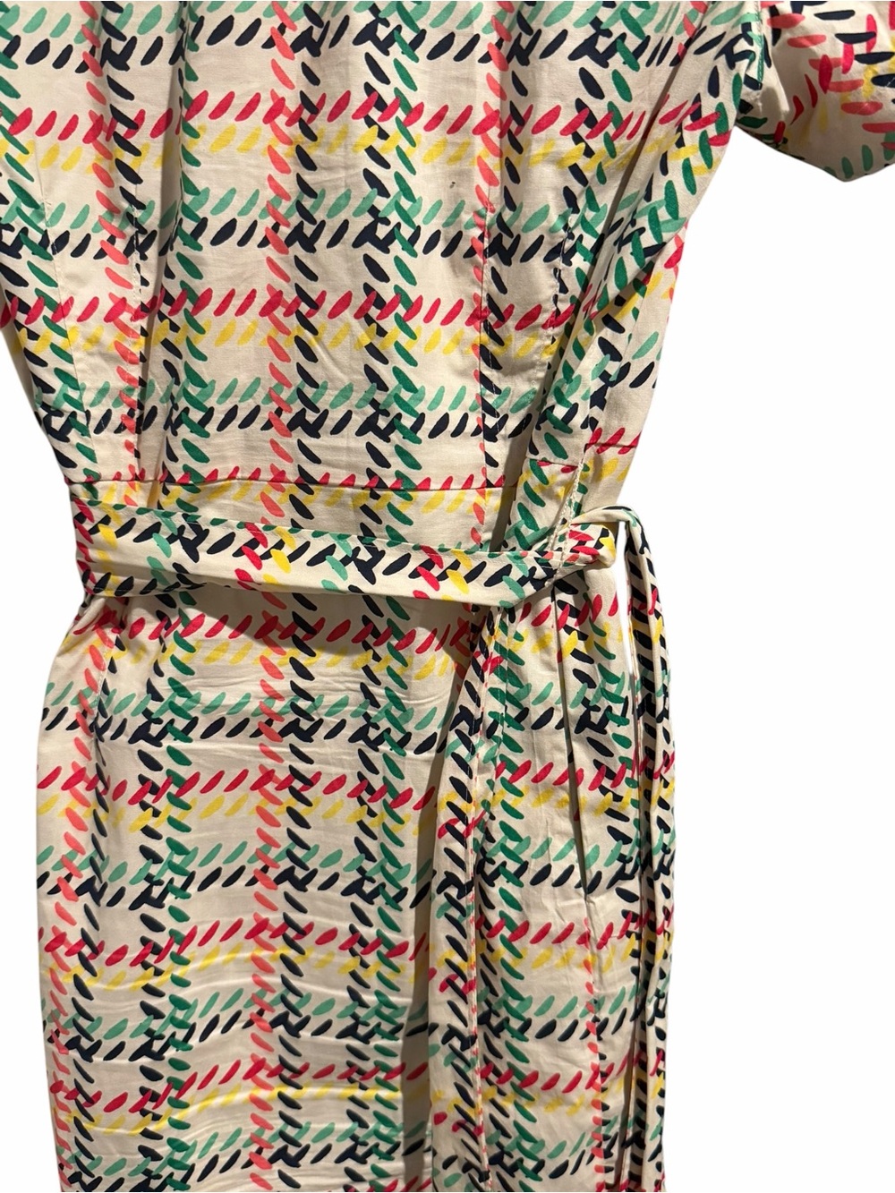 Women’s UNTUCK it Short-Sleeve Printed Shirt Dress - Picture 4 of 4